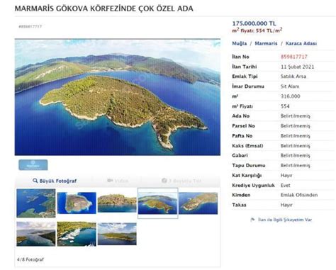karaca adası fiyat